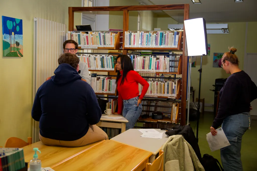 Reportage sur l'interview d'un apprenti AS