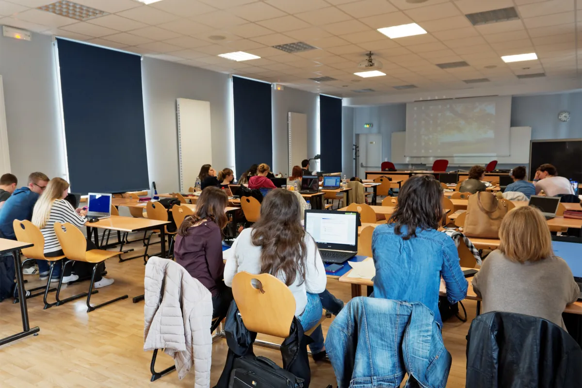Une autre salle de cours