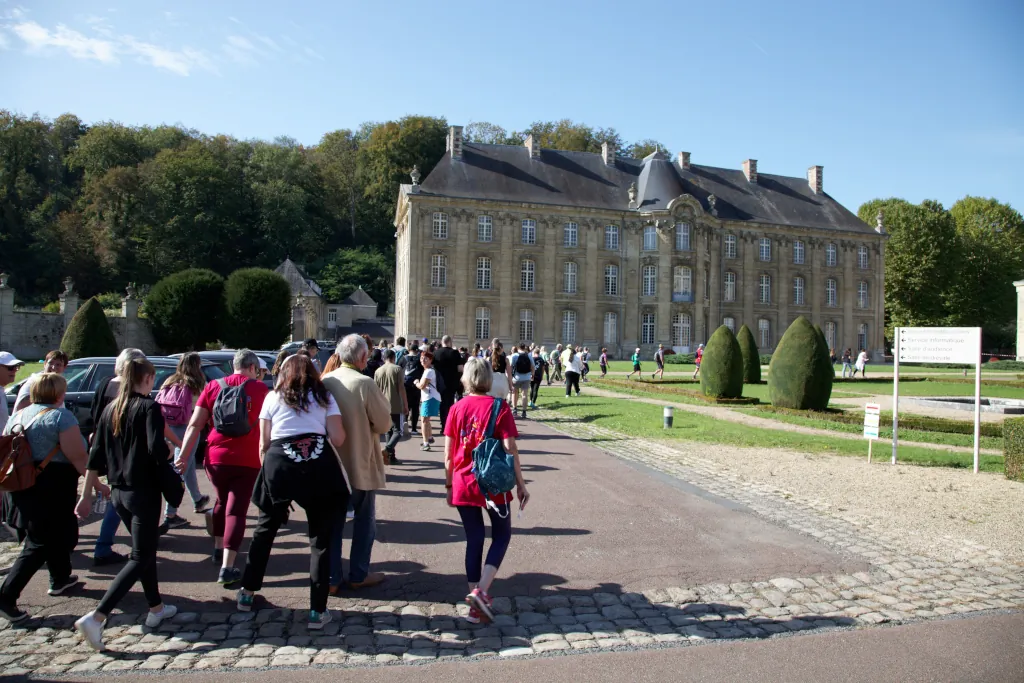 Le départ de la randonnée