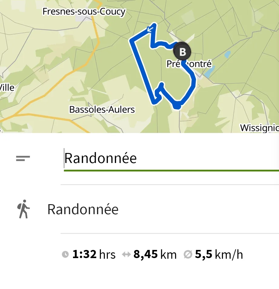 Le parcours
