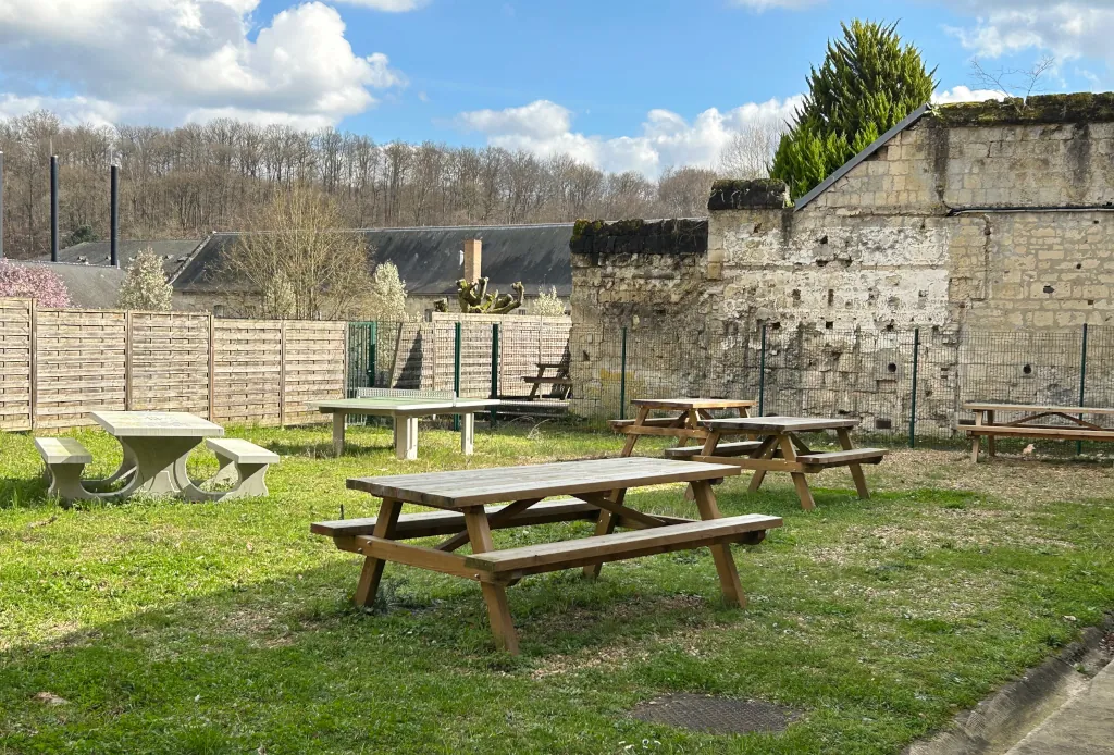 Espace détente en extérieur