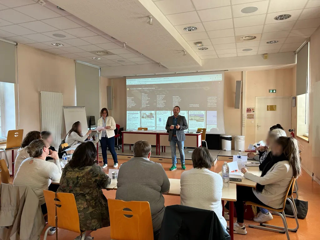 Reportage sur l'interview d'un apprenti AS