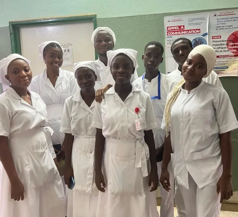 Des stagiaires sage-femmes