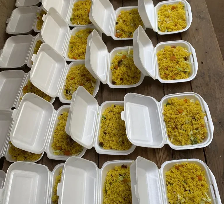 Des repas préparés par notre étudiant