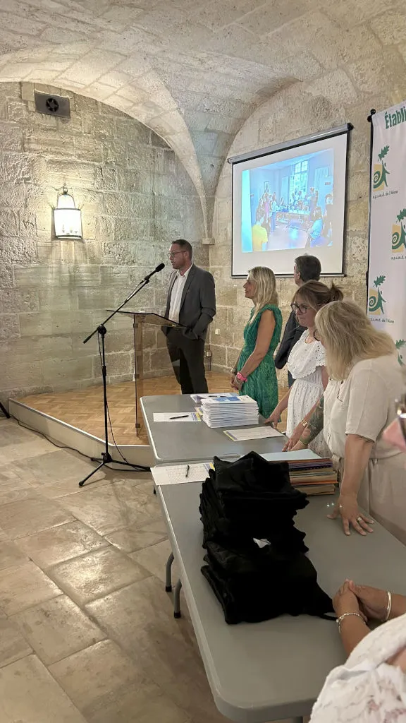 Discours de Monsieur le directeur de l'institut