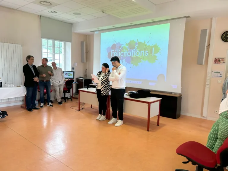 Les délégués de la promotion ont tenu à apporter leur témoignage