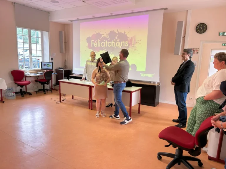 Remise des attestations et des toques