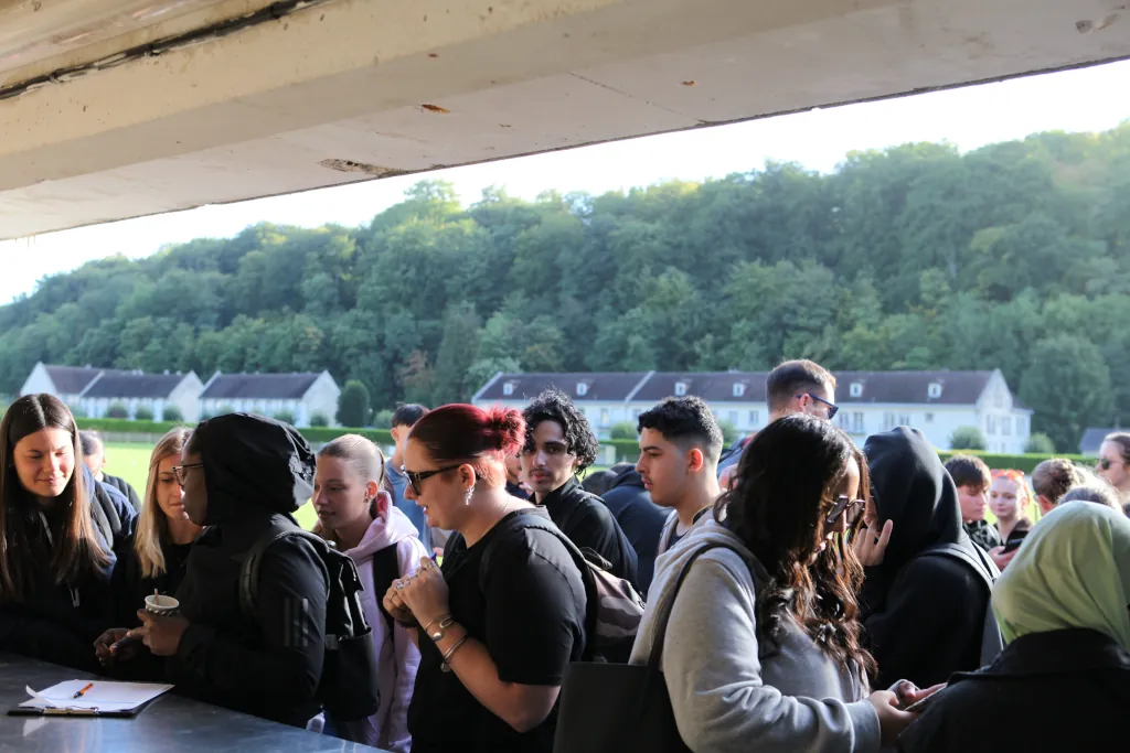 Les étudiants sont là