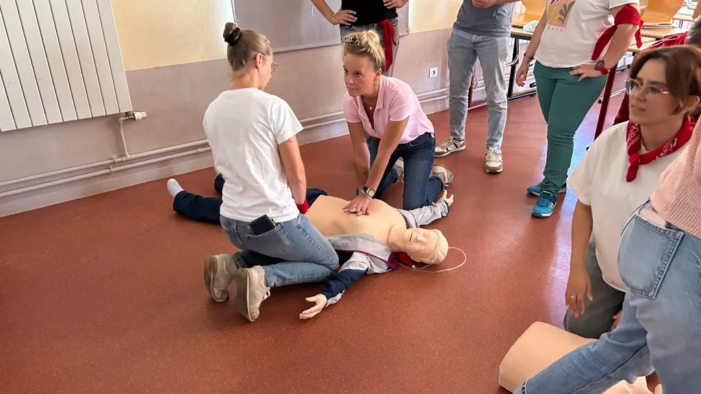 5ème atelier : le massage cardiaque